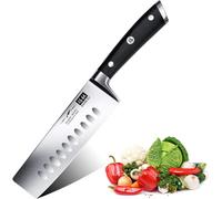 Coltello Da Cucina 16.5Cm Giapponese Nakiri Coltelli per Verdure Professionali C