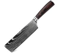 Coltello da Cucina BL-35149 - Nakiri / Nero / Marrone