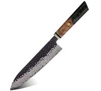 Coltello da cucina damascato AI-37314 - Chef / Verde