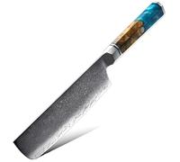 Coltello da cucina damascato AO-20195 - Mannaia