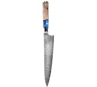 Coltello da cucina damascato HA-14035 - Chef / Blu