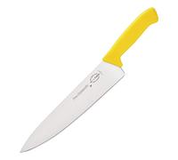 Coltello da cucina F. DICK ProDynamic (lunghezza lama 26 cm, coltello da cucina giallo, lama X55CrMo14, durezza 56° HRC, coltello) 85 447 262-02