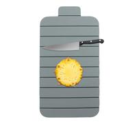 Coltello da cucina in silicone pieghevole antiscivolo, tappetino da cucina multifunzionale | Foglio di preparazione degli alimenti lavabili, adatto a casa per uso domestico portatile da campeggio