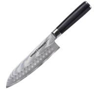 Coltello da cucina Samura Damascus Santoku 18 cm - Black