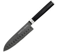 Coltello da cucina Samura Mo-V Stonewash Santoku 13,8 cm - Black