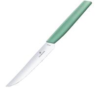 Victorinox - Coltello Bistecca Dentata 12cm Swiss Modern - Verde Pastello -