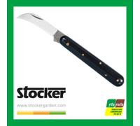 COLTELLO DA INNESTO A RONCOLA STOCKER LAMA IN ACCIAIO AL CARBONIO PIEGHEVOLE