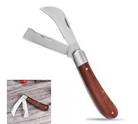 Coltello da Innesto, Coltello per Innesti, Coltello da Giardino a 2 Lame