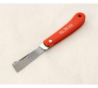 COLTELLO DA INNESTO PROFESSIONALE ROSSO PER GIARDINAGGIO FIORI PIANTE FIORISTI
