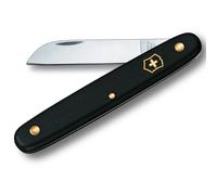 Victorinox, Coltello per fioristi, Professionale, per Vivai e Giardinieri, Svizzero, Poliammide, Nero, Lama, Dritta