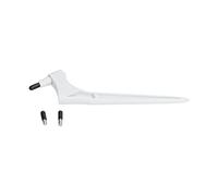 Coltello da intaglio manuale con lama rotante a 360 gradi, manico in ABS antiscivolo, utensile da taglio flessibile, blu scuro (Bianca)