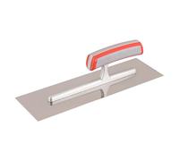 Coltello da mastice in acciaio inossidabile: lo speciale coltello in gesso a parete è adatto per malta cementizia in polvere di gesso e altri materiali da costruzione. Ha un design pulito del bordo