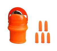 Coltello da pollice da giardinaggio: un taglierina per pollice da giardino realizzato in materiale siliconico, con una lama smussata per un facile taglio di frutta e verdura a lama, ed è progettato