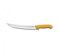 Victorinox, coltello da cucina leggero Swibo, lama normale di 22 cm, manico in nylon, nero