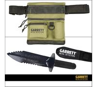COLTELLO DA SCAVO EDGE DIGGER METAL GARRETT DETECTOR BORSA PORTAREPERTI