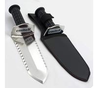 Coltello da Scavo in Acciaio Emiter Trovel Digger Fondina Metal Detector