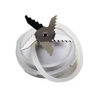 Coltello Da Taglio E Miscelazione A Cinque Lame In Acciaio Inossidabile Temprato, Compatibile Con Philips, Frullatore For Succhi HR7625 HR7620 RI7620 HR2160 Con Anello Di Tenuta