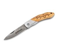 Coltello da tasca Böker Magnum Caveman Damast pieghevole coltello 01RY818DAM