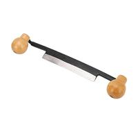 Coltello Disegno con Lama in Acciaio Al Tungsteno, Doppio Manico in Legno Antiscivolo, Alta Efficienza di Taglio, Facile Trasporto per Strumento di Rimozione della Corteccia