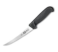 COLTELLO DISOSSATORE CUCINA LAMA 15 CM MANICO ERGONOMICO NERO FIBROX PRECISIONE
