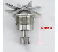 Coltello for frullatore a 8 lame con cuscinetto for macchina da cucina, macchina for latte di soia, lama con dado for Toplift TL-780/780B/783LB parte di ricambio(Old 12-Tooth)