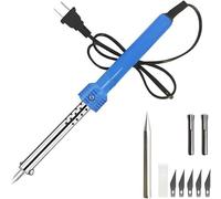 Coltello for incisione elettrico riscaldato esternamente, utensile da taglio a coltello caldo, taglierina elettrica a caldo, calore multiuso for plastica, stencil a caldo(60w/110v)