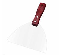 Coltello for stucco professionale, interamente in metallo lucidato di alta qualità, ergonomico for la finitura del cartongesso, la raschiatura 'intonaco, le decalcomanie e la carta da parati,2 pollici