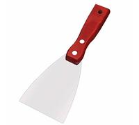 Coltello for stucco professionale, interamente in metallo lucidato di alta qualità, ergonomico for la finitura del cartongesso, la raschiatura 'intonaco, le decalcomanie e la carta da parati,2 pollici