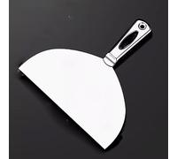 Coltello for stucco realizzato in acciaio inossidabile con impugnatura ergonomica e confortevole, perfetto for stuccare cartongesso, nastrare, raschiare vernice (Size : 8")