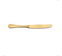 Coltello frutta Domus Gold, Acciaio 18/10, lunghezza 217 mm spessore 3 mm trattamento PVD Gold cromo
