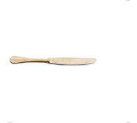 Coltello frutta Royal Retrò PVD Gold, Acciaio 18/10 antico, spessore 2.5 mm, lunghezza 217 mm, pvd oro cromo