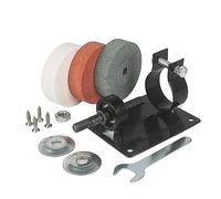 Coltello in ceramica Mola abrasiva Coltello Grinder Jade Mini Lucidatrice elettrica fai-da-te Staffa Coperchio protezione Supporto ruota(Group 6)