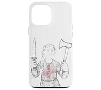 Coltello inglese e ascia simbolo ragazza Giovanna di Union Jack Custodia per iPhone 13 Pro Max
