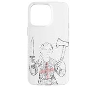 Coltello inglese e ascia simbolo ragazza Giovanna di Union Jack Custodia per iPhone 15 Pro Max