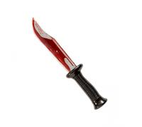 Coltello Insanguinato con Liquido Effetto Sangue, 34 cm