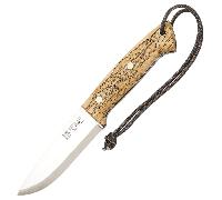 Coltello Joker Ranger con Manico in Betulla, Affilatura Scandi, Lama da 11 cm con Firesteel CL143-P