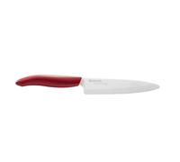 Coltello Kyocera Gen lame in Ceramica Bianca, 13 cm Multiply, Rosso, Lama 13 cm - Multiuso - Maniglia soft-touch colore Rosso rosso