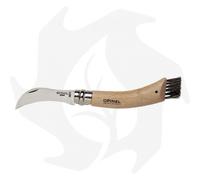 Coltello lama OPINEL N°08 professionale raccolta funghi con setole collezionismo