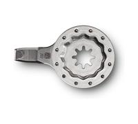 FEIN | Coltello Multifunzione Conf. 1 pz., Coltello Multiuso con 3 Superifici di Taglio, Attacco Starlock, per tagliare moquette, PVC, scandole e cartone catramato, 100% Qualità