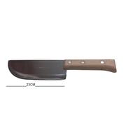 COLTELLO LARGO DA CUCINA CARNE PESCE LAMA 23cm MANICO LEGNO AFFETTARE TAGLIARE