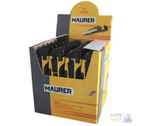 Coltello Maurer Lama A Spezzare Guida Metallo Espositore 24 Pezzi Cod 080912 Mm