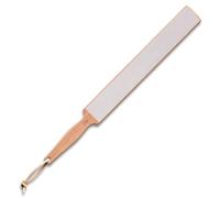Coltello mulino Piumino, pelle, legno di ciliegio, 300x40 mm