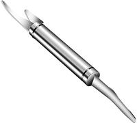 Coltello multifunzionale per gamberetti 5 in 1, pelapatate in acciaio inossidabile 304, coltello portatile per pulire i gamberetti, pialla per pesci, coltello per frutti di mare, utensili da cucina