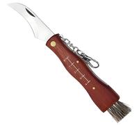 Coltello multifunzionale pieghevole con scopa - 21cm / Marrone