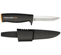 Coltello Multiuso Fiskars K40 Lama 10 cm - Ideale per Giardinaggio e Agricoltura
