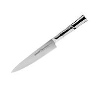 Coltello Multiuso Samura Bamboo con lama di 6’’ fatto interamente in acciaio inossidabile giapponese originale! Design elegante e sorprendente!