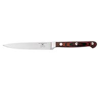 Coltello multiuso serie 8000 di Rockingham Forge con manici classici rivettati in Pakkawood e costruzione a codolo pieno, lame in acciaio inox
