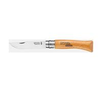 Coltello Opinel Viroblock N.7 Carbonio con Anello di Sicurezza e Manico in Faggio