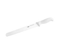 Coltello Pane Cm 30 Manico Bianco Coltelleria Serie Tranciata