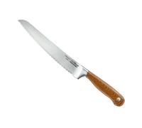 Coltello per pane 21cm impugnatura in legno di frassino lama in acciaio Tescoma